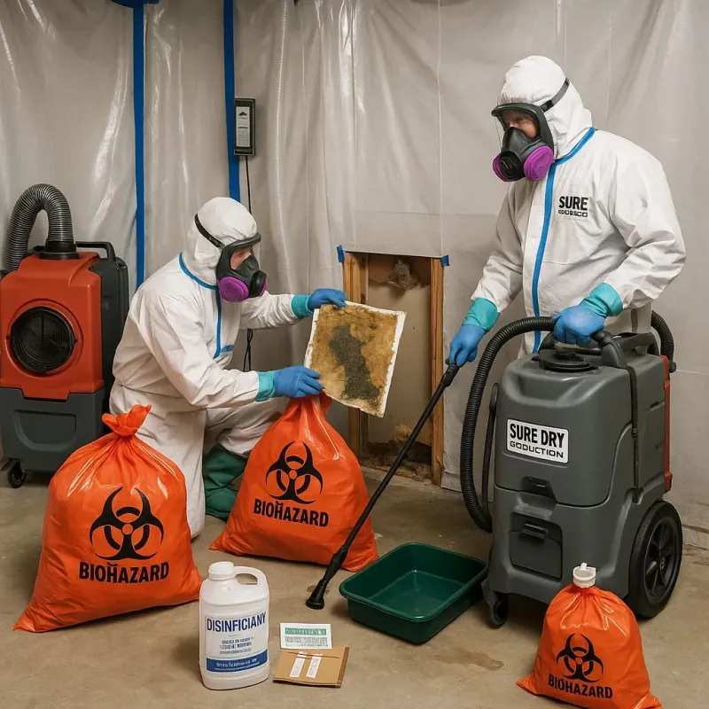 Contaminated Water Handling Protocols process in Tomball, TX