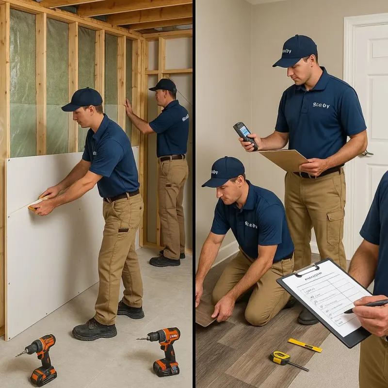 Repairs and Reconstruction process in Tomball, TX