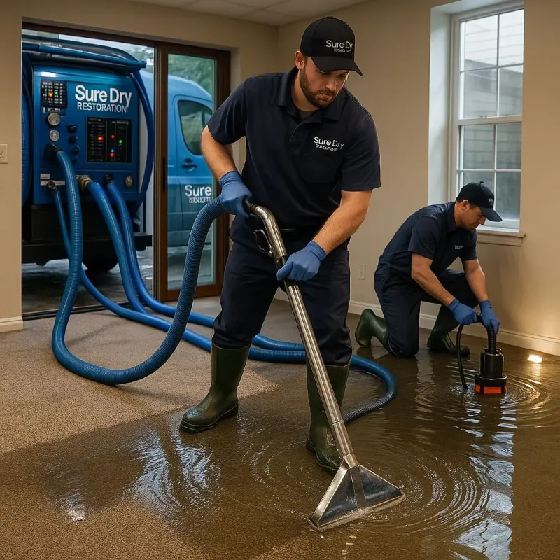Water Extraction and Removal process in Tomball, TX